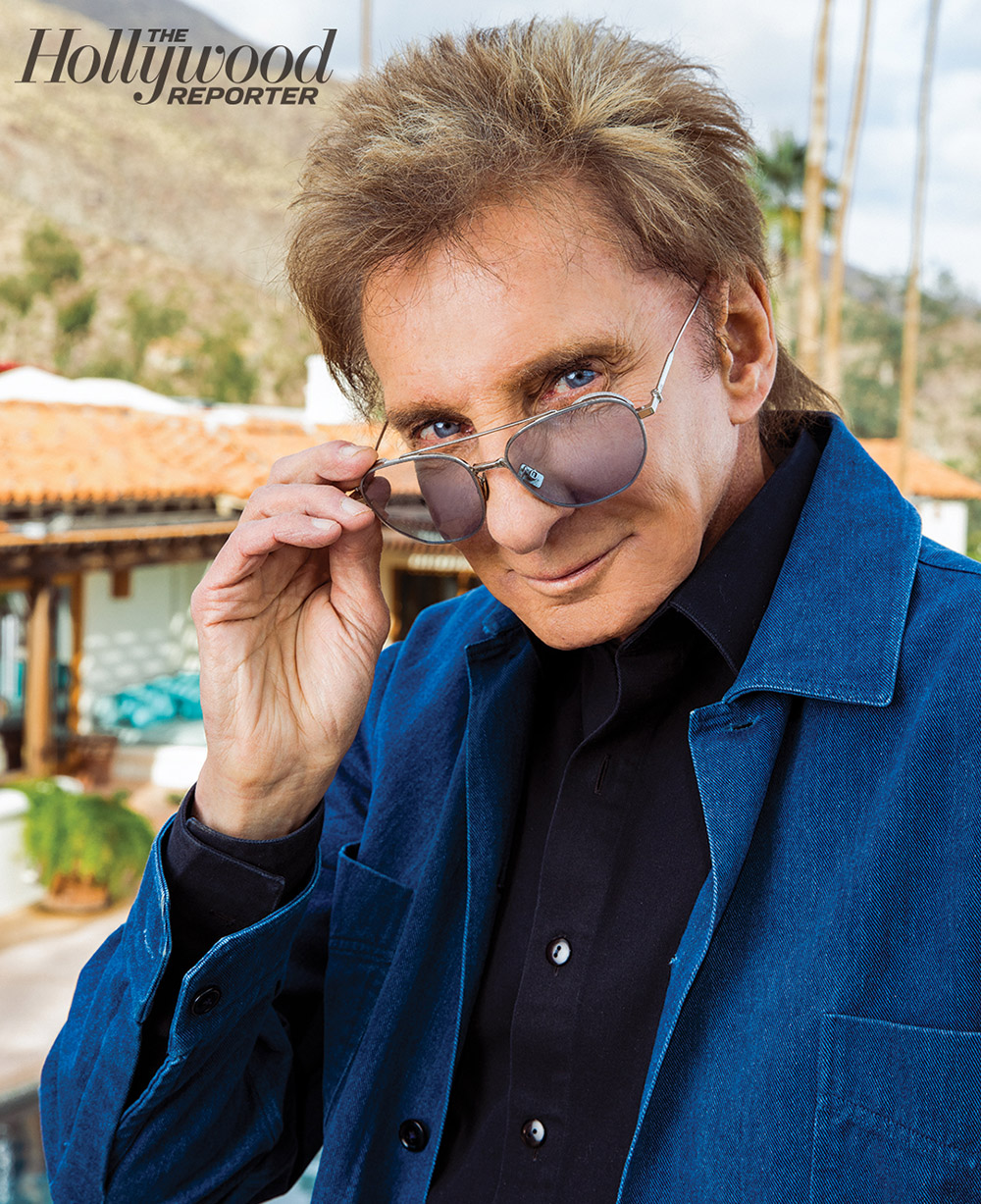 Barry Manilow was photographed at his home in Palm Springs for the January 5 issue.