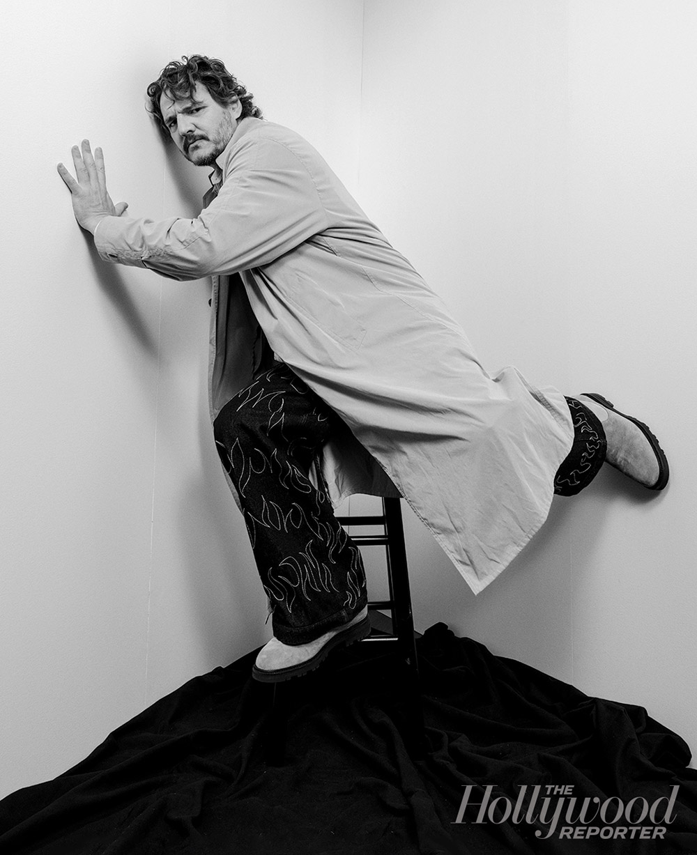 Pedro Pascal was photographed at the Sundance Film Festival in January.