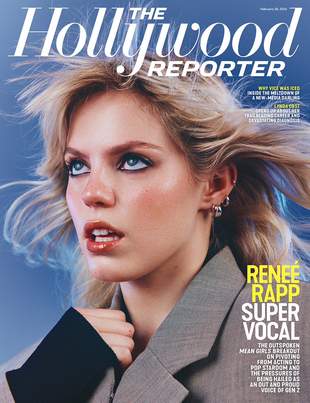 Renee Rapp photographed in Paris for the February 28 issue.