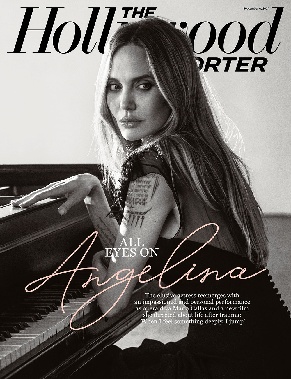 Angelina Jolie was photographed in Los Angeles for the September 4 issue.