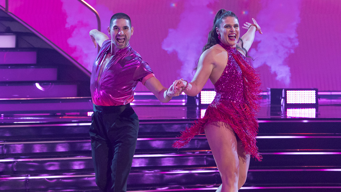 Alan Bersten and Ilona Maher on Dancing with the Stars
