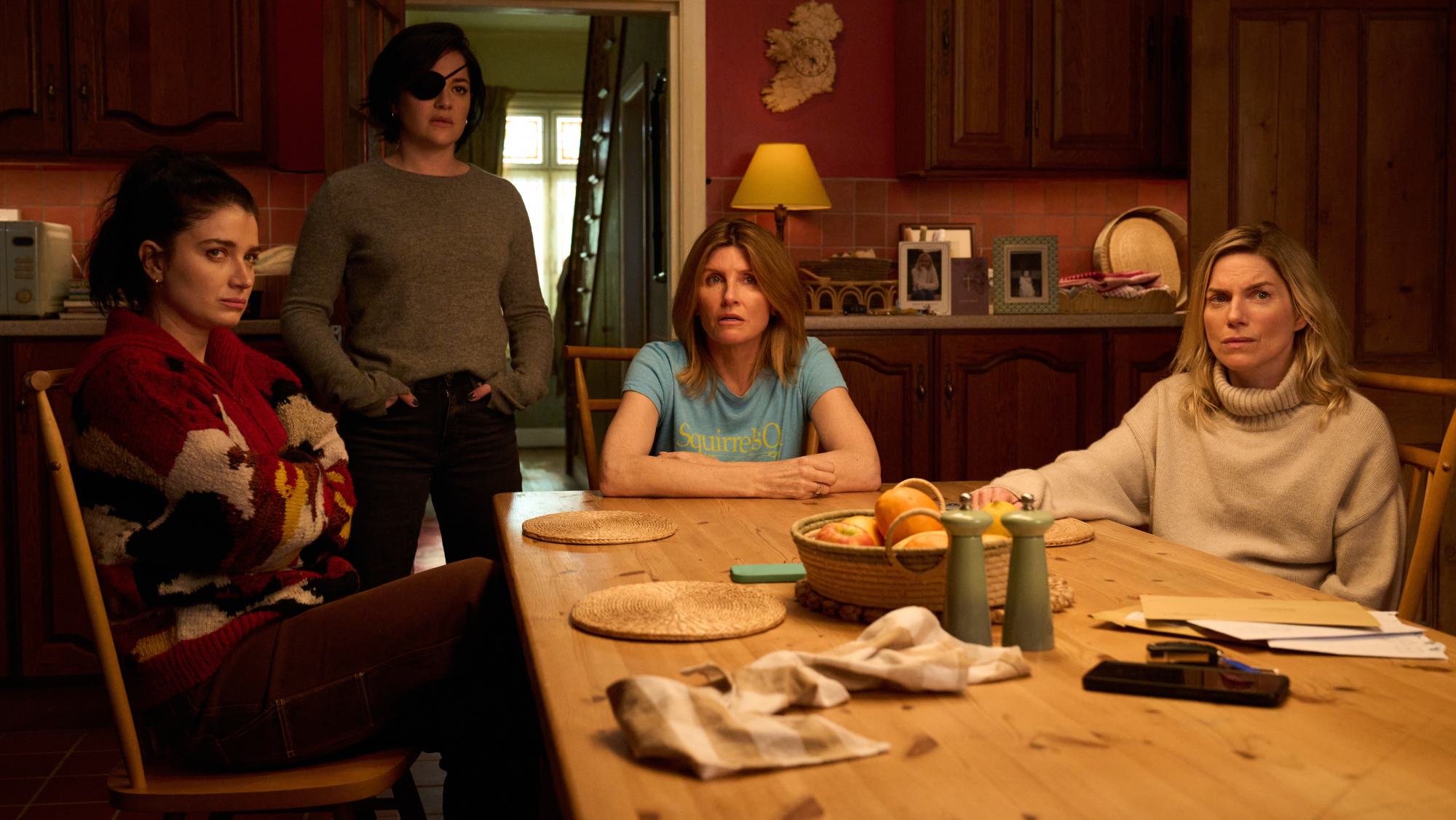 Eve Hewson, Sarah Greene, Sharon Horgan and Eva Birthistle in Bad Sisters