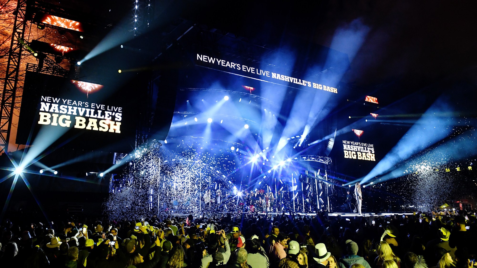 'New Year's Eve Live: Nashville's Big Bash' at Bicentennial Capitol Mall State Park on January 1, 2023 in Nashville, Tennessee.
