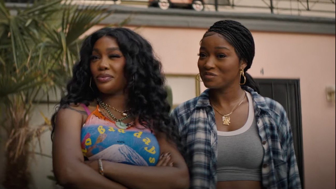 SZA and Keke Palmer in 'One of Them Days'
