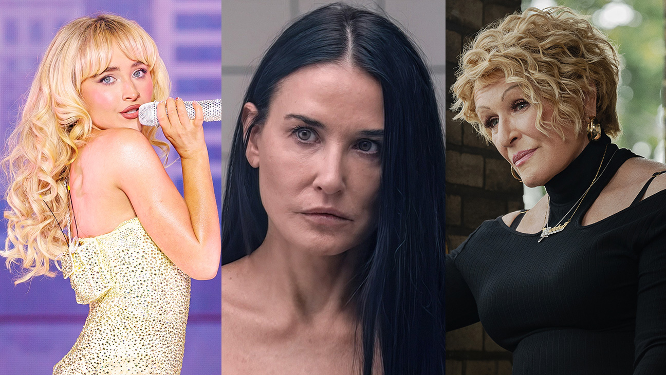 Sabrina Carpenter, Demi Moore in ‘The Substance’ and Glenn Close in ‘The Deliverance’